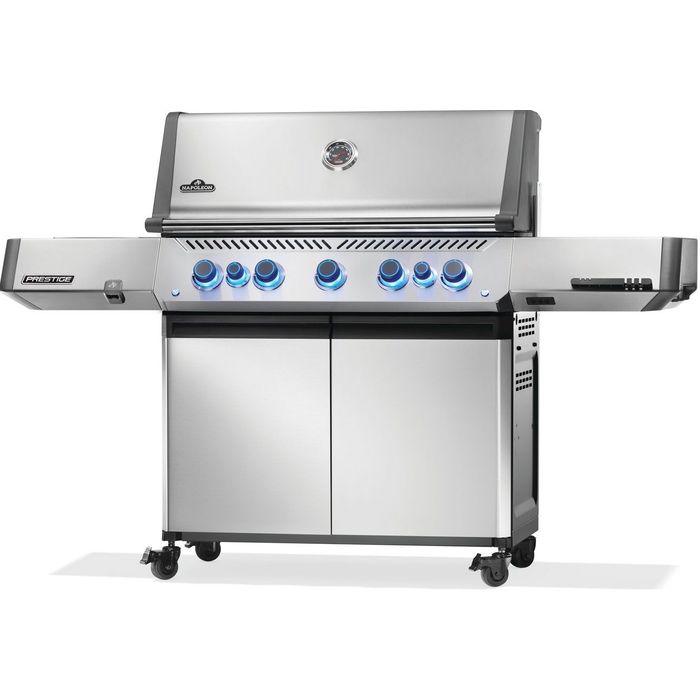 Grill gazowy Napoleon Prestige 665 z palnikiem rożna i palnikiem bocznym Sizzle Zone (P665VRSIBPSS-PL)