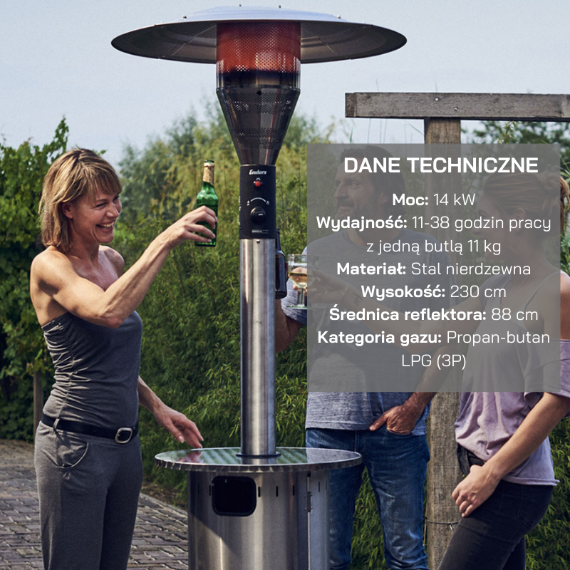 Dane techniczne Enders Commercial