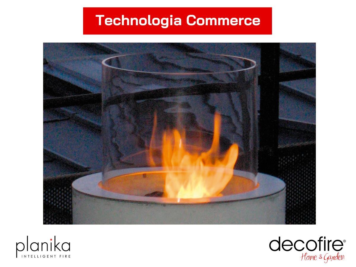 Biokominek Planika Jar Commerce – technologia Commerce