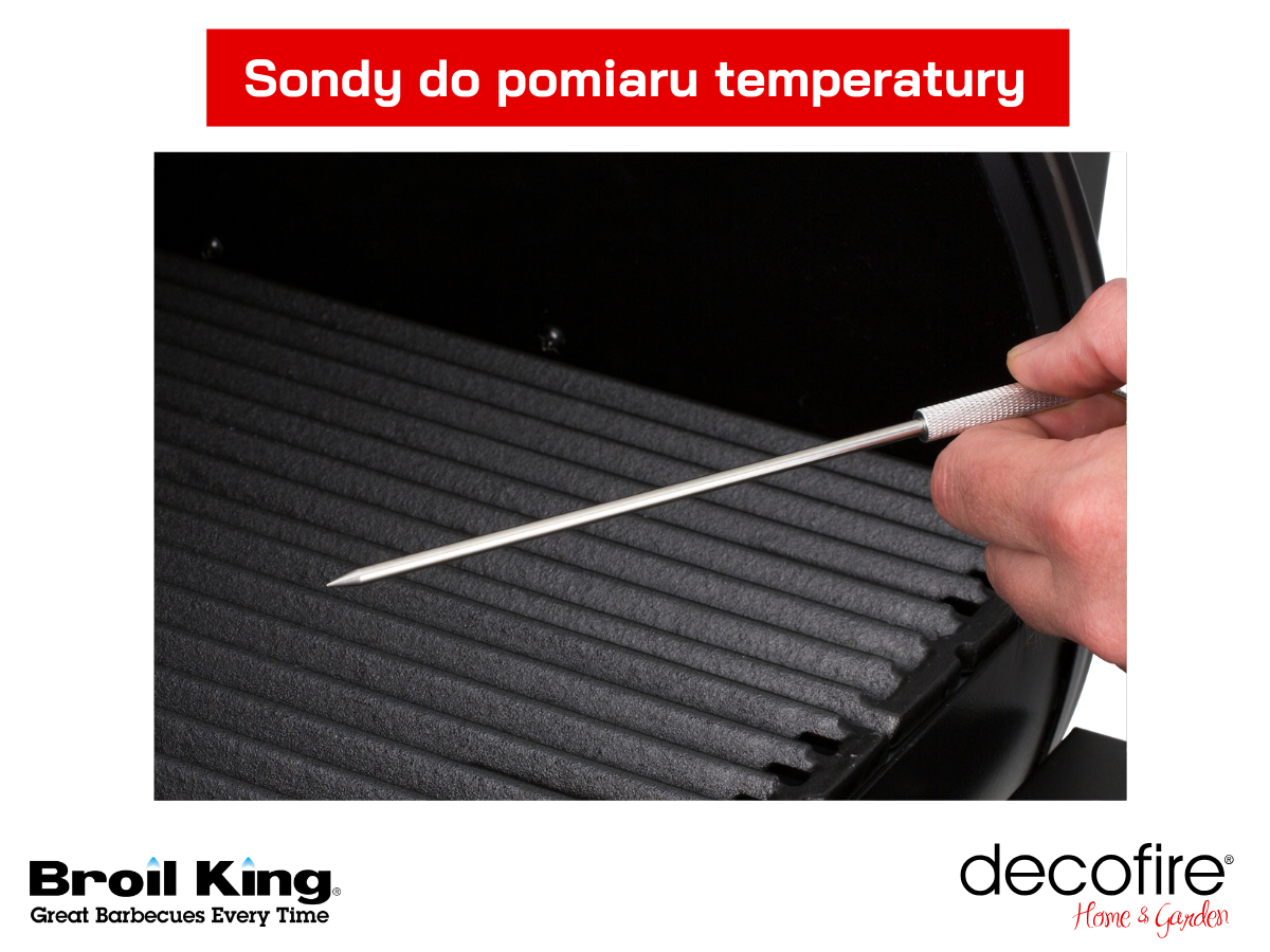 Dwie sondy do pomiaru temperatury