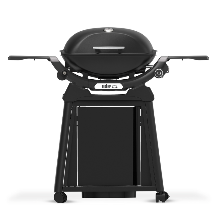 Grill gazowy Weber Q 2200N ze stolikami bocznymi i wózkiem Premium (1501105)