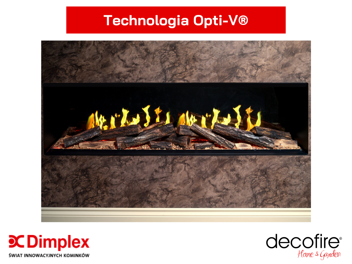 Realistyczny ogień – technologia Opti-V®