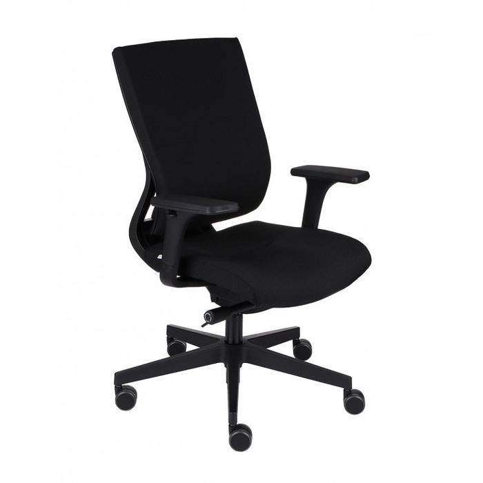 Grospol Fotel biurowy MaxPro BT chrome tkanina Cura - 8 kolorów