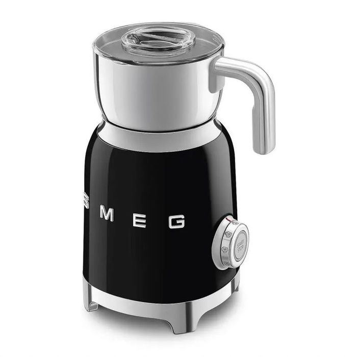 Spieniacz do mleka Czarny Smeg (MFF11BLEU)
