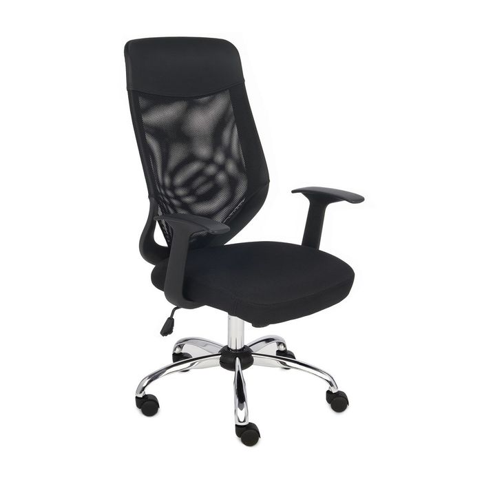 Grospol Fotel biurowy Optimal czarny (mechanizm Tilt)