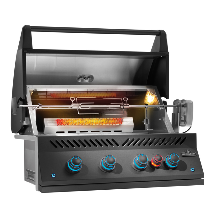 Grill gazowy Napoleon 32-calowy do zabudowy serii 700 z tylnym palnikiem na podczerwień (BIG32RBPMK-1-PL)