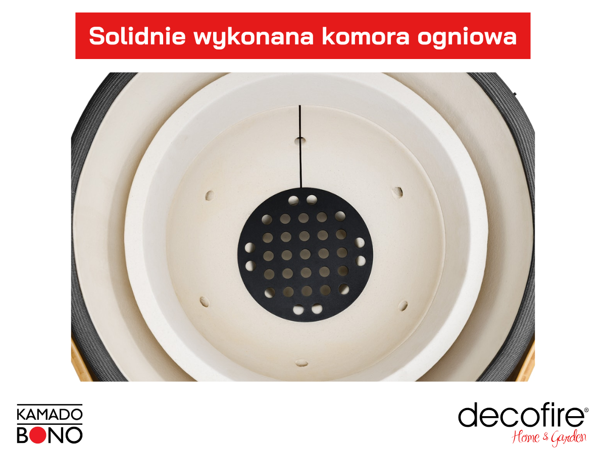 Komora ogniowa z pierścieniem rozprężnym