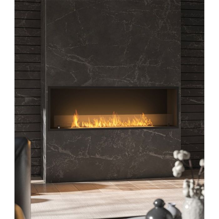 Biokominek do zabudowy Infire Inside Black 1500 Slim Line