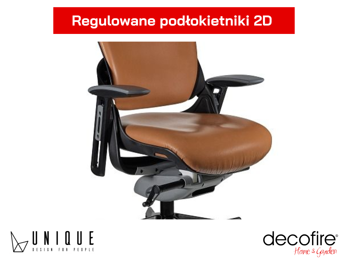 Regulowane podłokietniki 2D