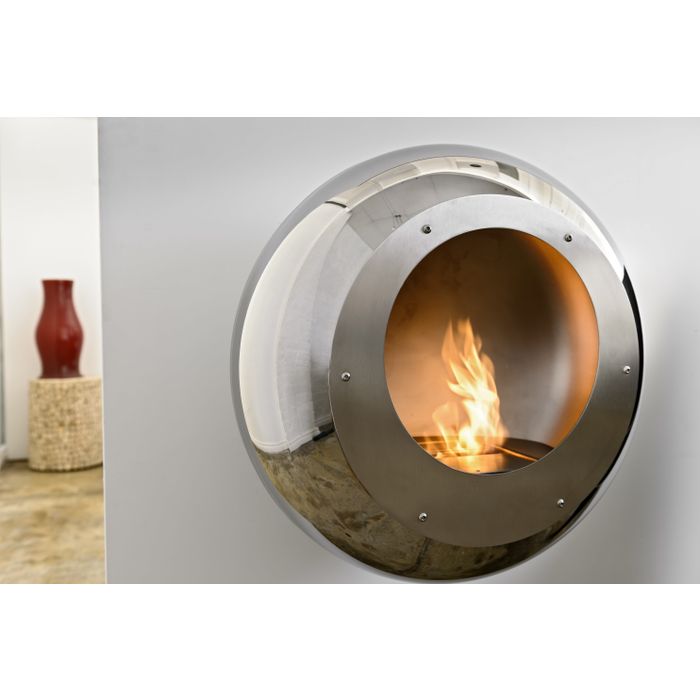 Biokominek Cocoon Vellum Stainless Steel