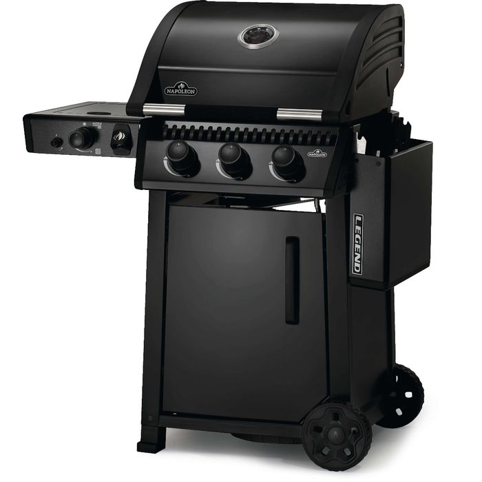 Grill gazowy Napoleon Legend 365 z palnikiem bocznym Sizzle Zone, Czarny (LD365DSIBPK-PL)