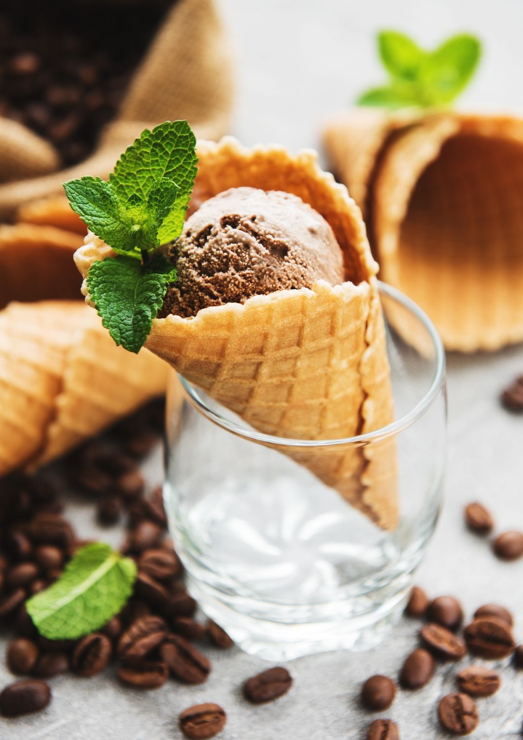 Lody kawowe z espresso