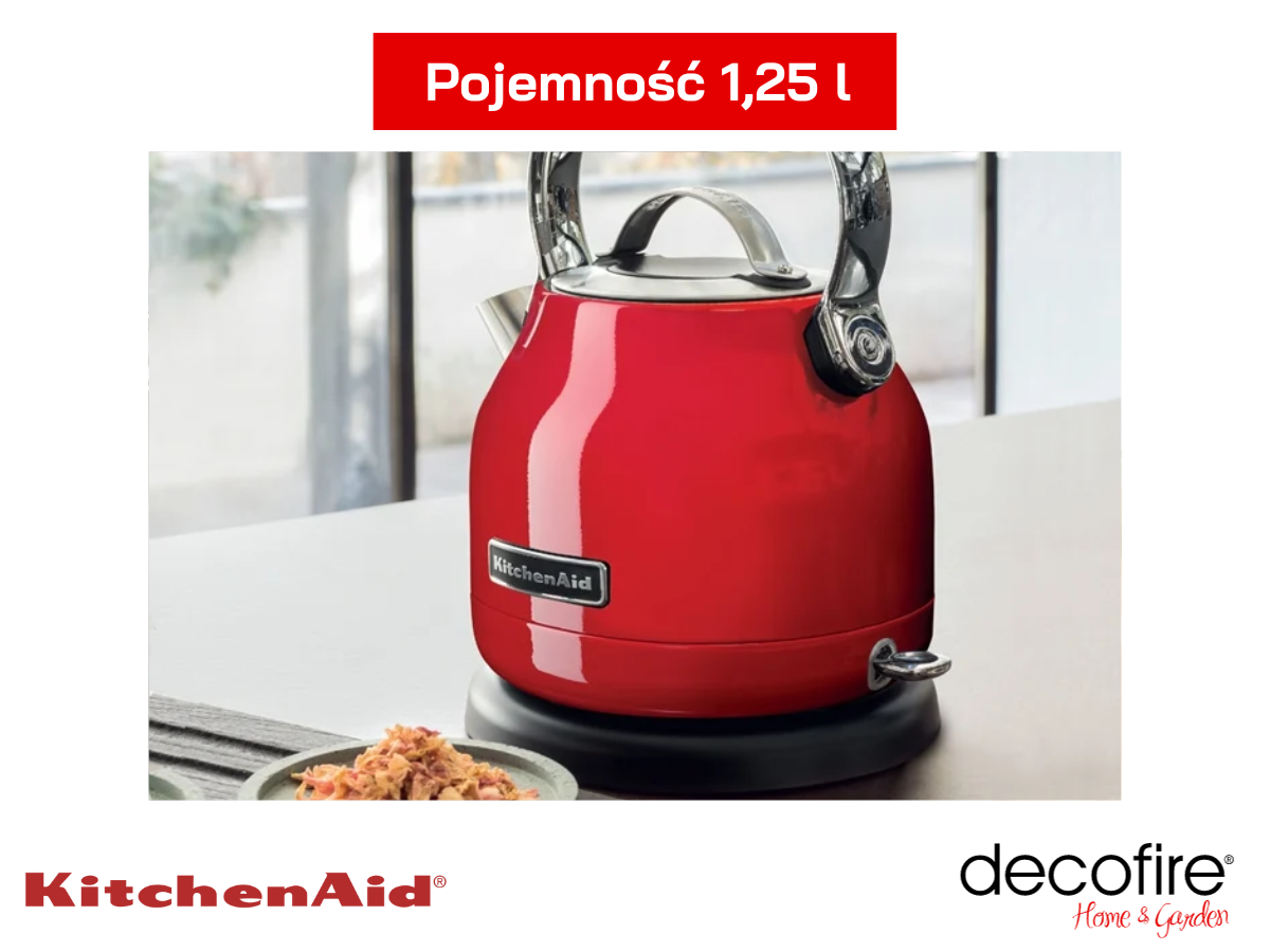 Pojemnośc 1,25 l czajnika Stella 1,25 l Empire Red