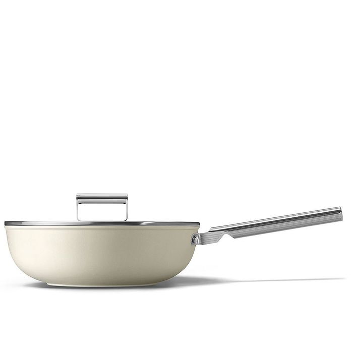 Wok 30 cm Kremowy Smeg (WOF3002CRM)