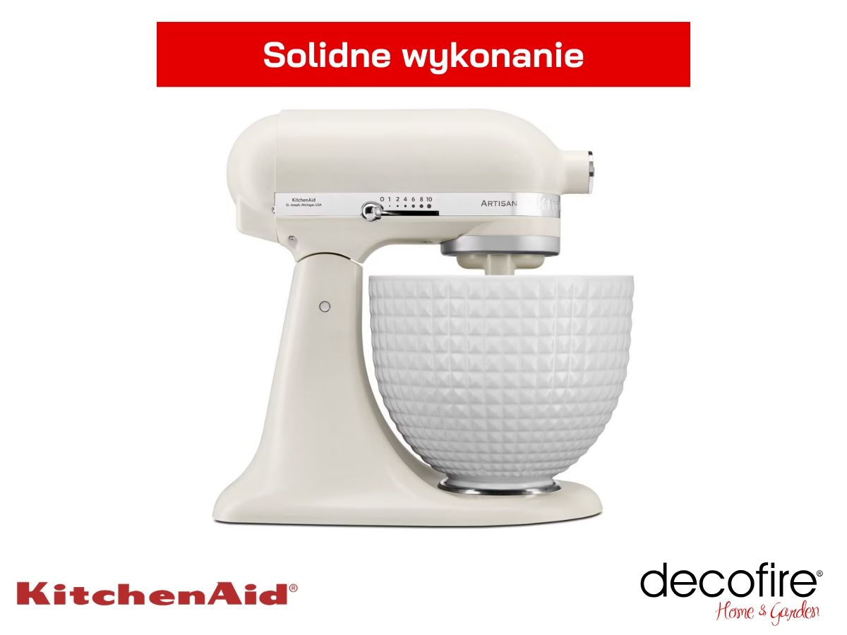 Solidne wykonanie miksera KitchenAid