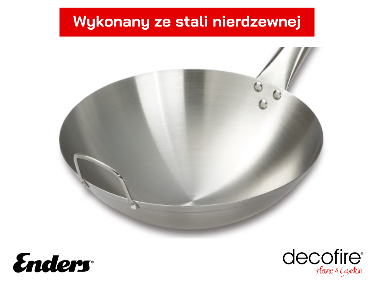 Wykonany ze stali nierdzewnej