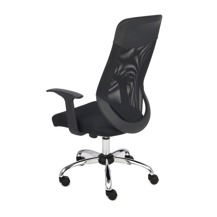 Grospol Fotel biurowy Optimal czarny (mechanizm Tilt)