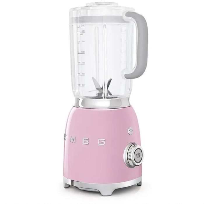 Blender kielichowy Smeg Pastelowy róż (BLF01PKEU)
