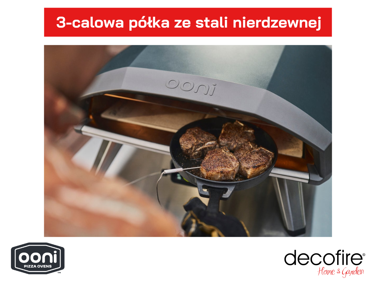 Praktyczna półka ze stali nierdzewnej