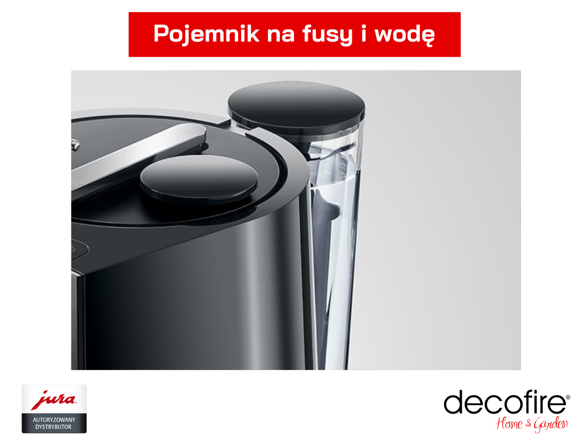 Ekspres do kawy Jura ONO Black (EA) pojemnik na wodę