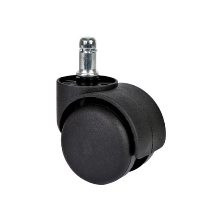 Unique Kółka nylonowe twarde samohamowne do foteli biurowych 50 mm - 5 szt. (CT50-022PAT)