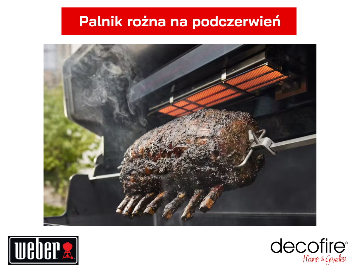 Palnik rożna na podczerwień o mocy 4,69 kW