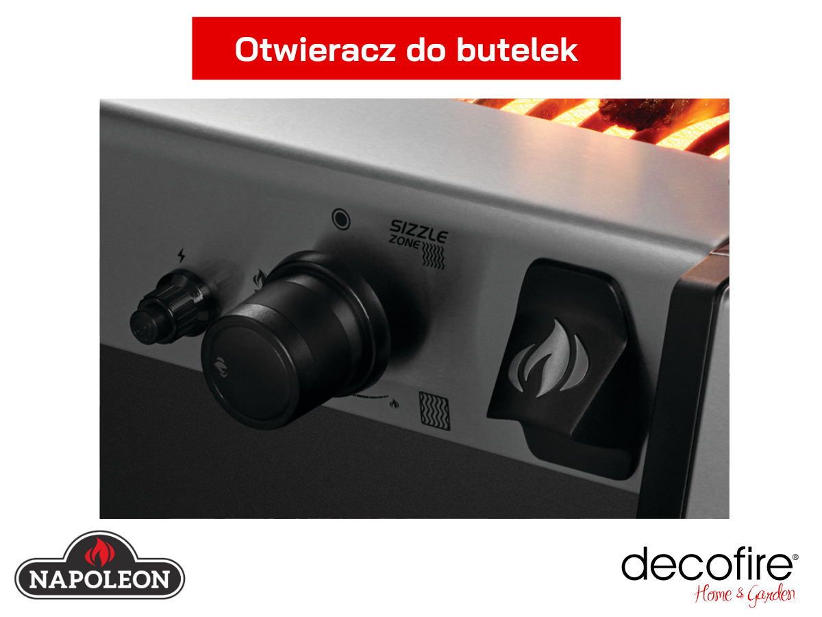 Otwieracz do butelek w grillu Napoleon Legend 365 SIB