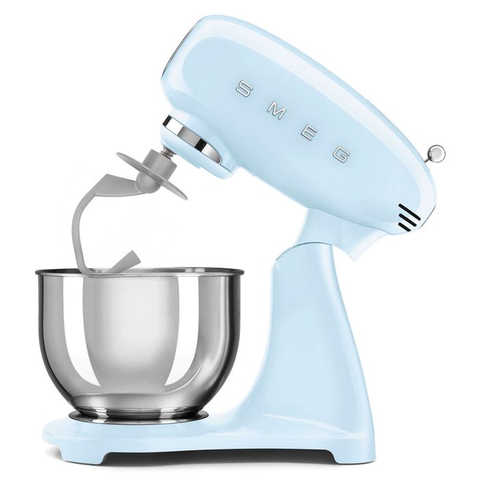 Mikser planetarny 50's style Pastelowy błękit 4,8L Smeg (SMF03PBEU)