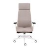 Grospol Fotel biurowy Moon Wood HD W chrom tkanina Seattle - 10 kolorów