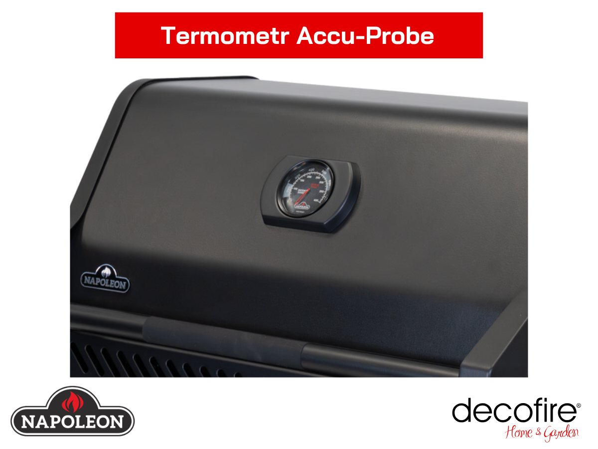 Termometr Accu-Probe wbudowany w pokrywę