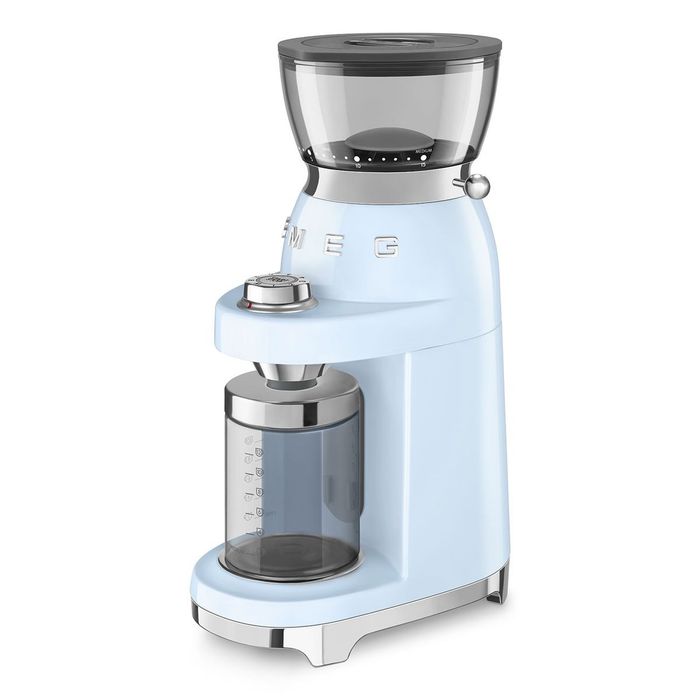 Elektryczny młynek do kawy Pastelowy błękit Smeg (CGF03PBEU)