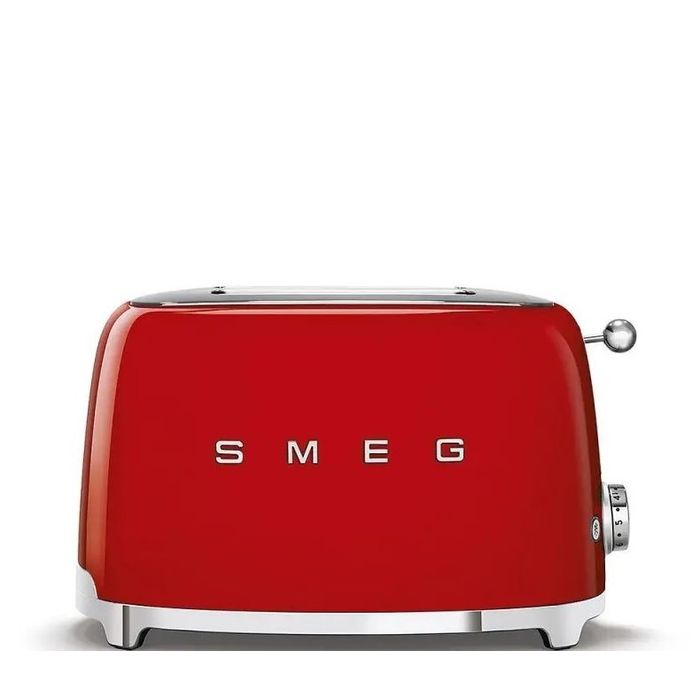 OUTLET - Toster na 2 kromki Smeg Czerwony (TSF01RDEU)