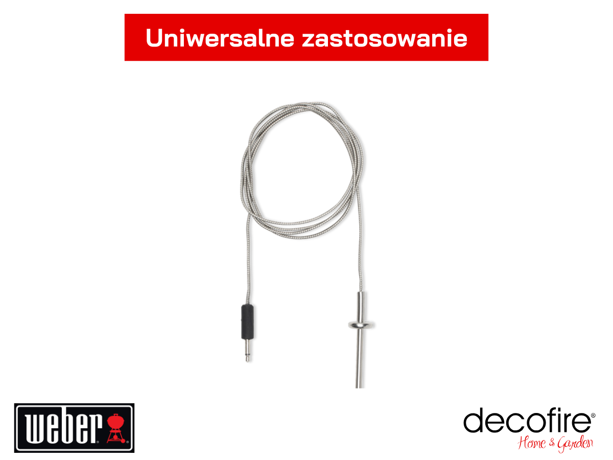 Przewodowa sonda do żywności Weber – wiele możliwości