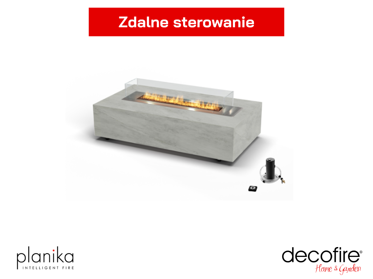 Zdalne sterowanie biokominkiem Cabo Kreta PlanikaZdalne sterowanie biokominkiem Cabo Kreta Planika