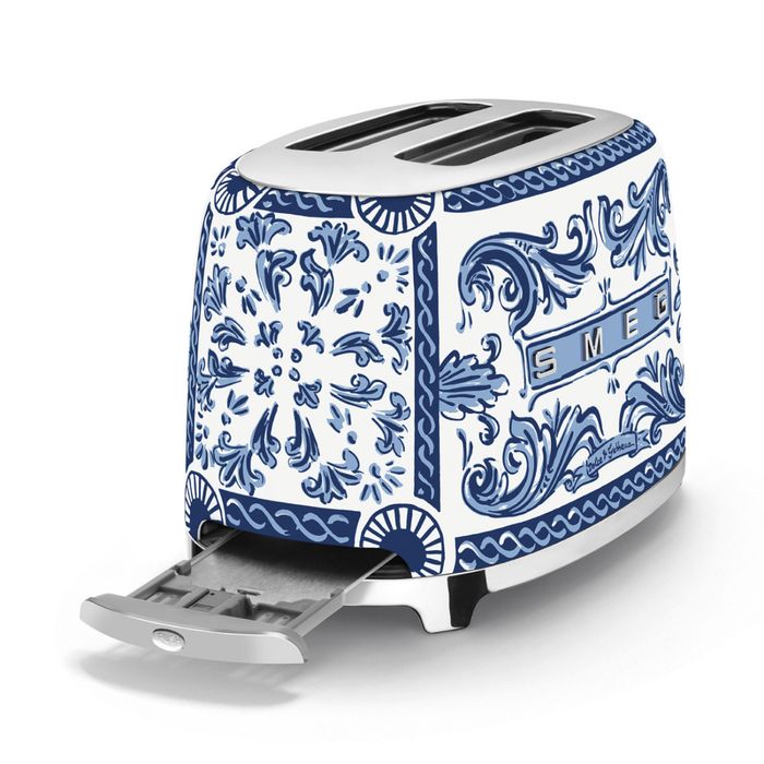 Toster na 2 kromki Smeg Blu Mediterraneo (TSF01DGBEU)