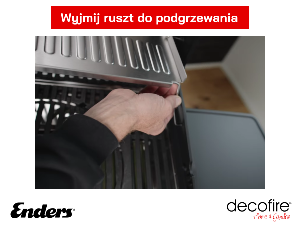 Czyszczenie rusztu do podgrzewania