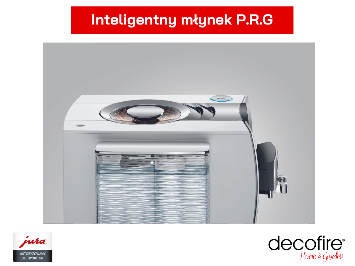 Inteligentny młynek P.R.G. w ekspresie Jura Z10