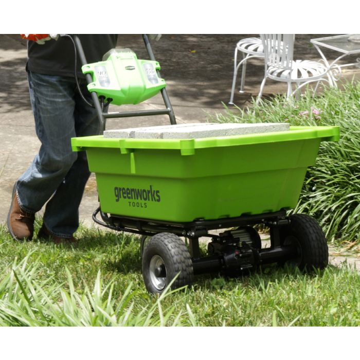 Greenworks Akumulatorowe Taczki ogrodowe z napędem G40GC 40V (GR7400007) 