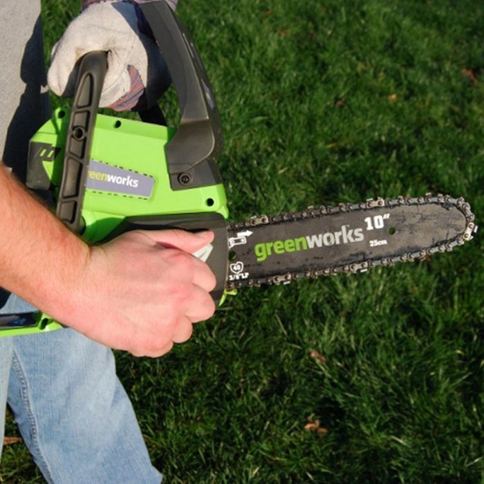 Greenworks Pilarka akumulatorowa 25 cm 24V + Akumulator 2Ah + Ładowarka (2000007UA)
