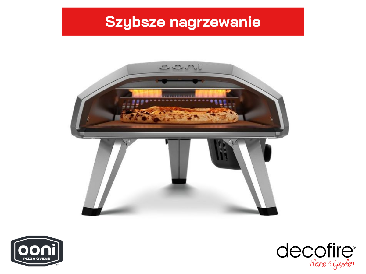 Maksymalna temperatura do 500°C – pizza neapolitańska w 90 sekund