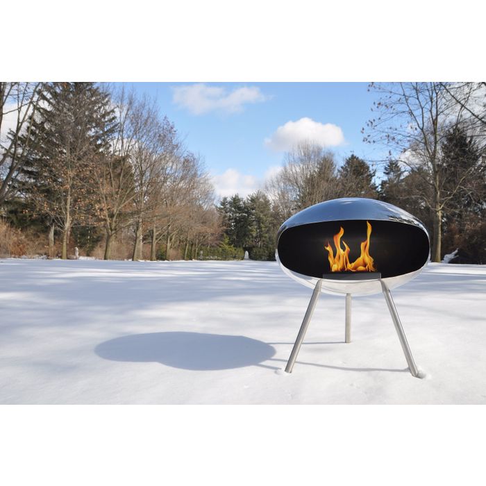 Biokominek Cocoon Terra Stainless Steel