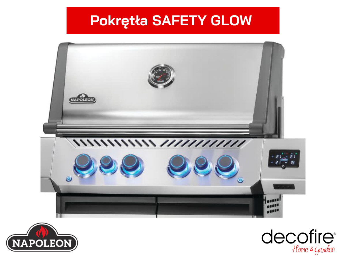 Pokrętła z technologią SAFETY GLOW