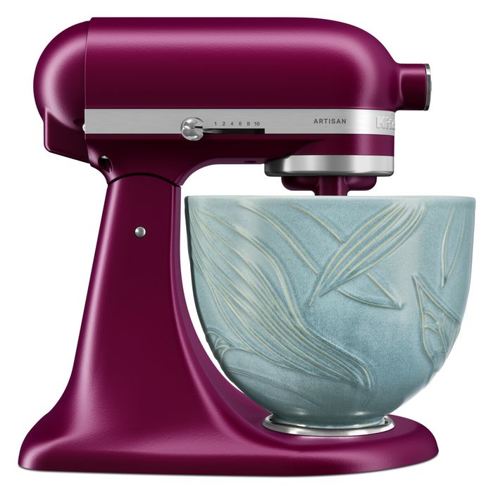 Unikalna dzieża ceramiczna Spring Leaves 4,7 l Artisan 5 KitchenAid (5KSM2CB5LB)