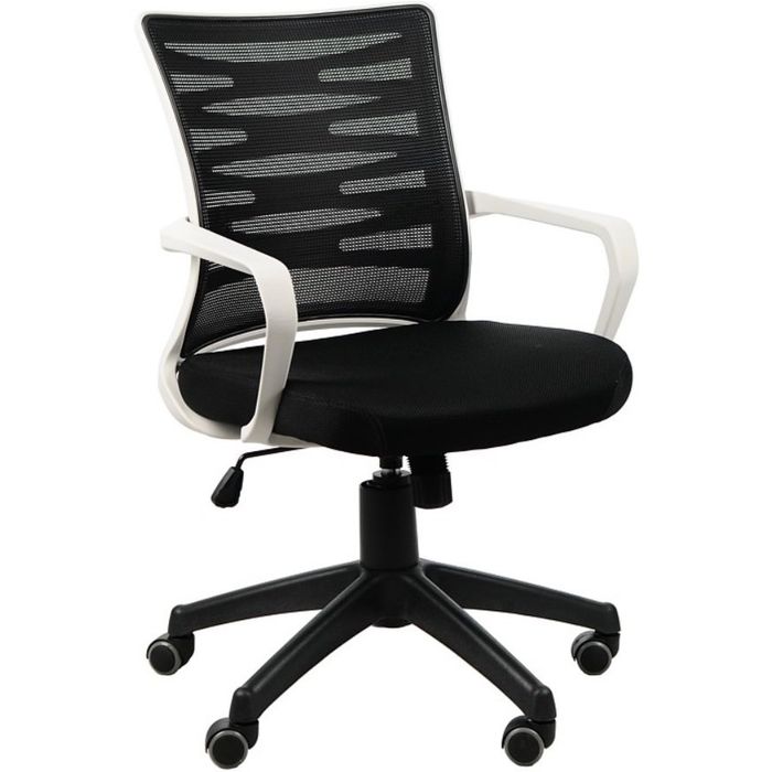 Fotel biurowy Sit Plus Flexy biały/czarny
