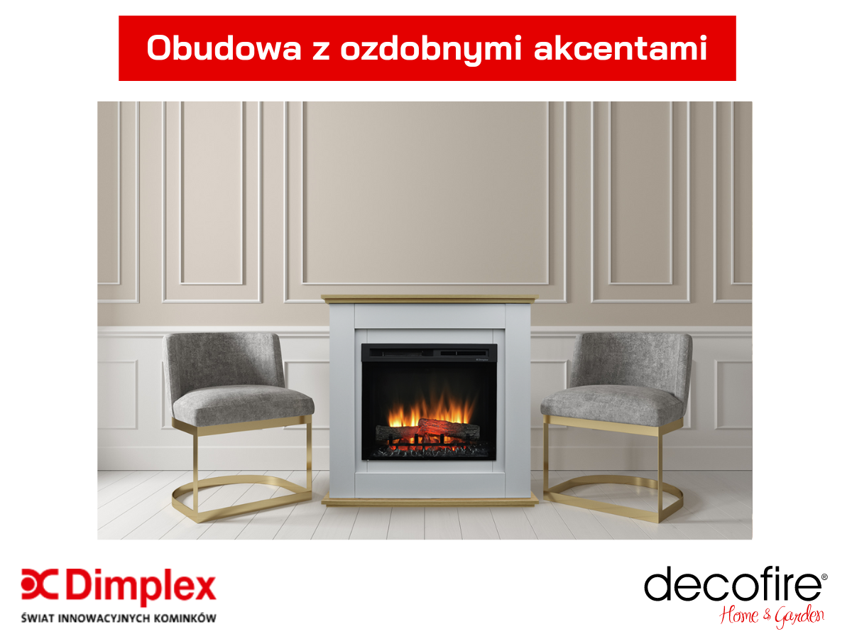 Obudowa z ozdobnymi akcentami