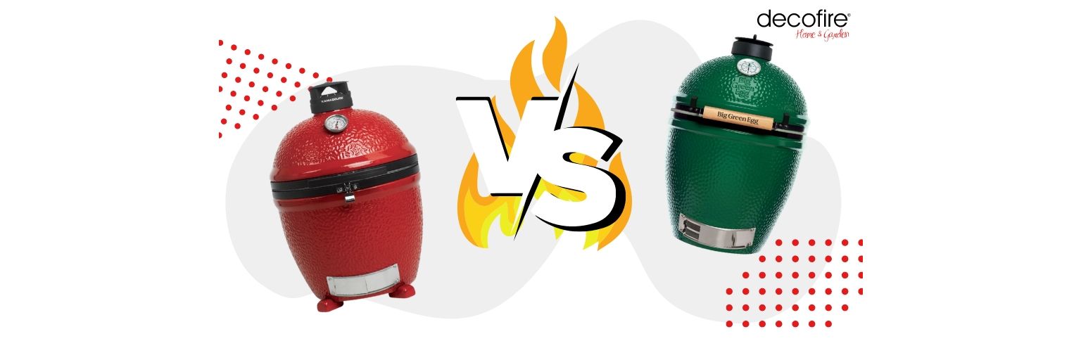 Grille węglowe Kamado Joe vs Big Green Egg – porównanie