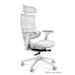 UNIQUE Fotel biurowy ERGOTECH white frame biały (CM-B137AW-4)