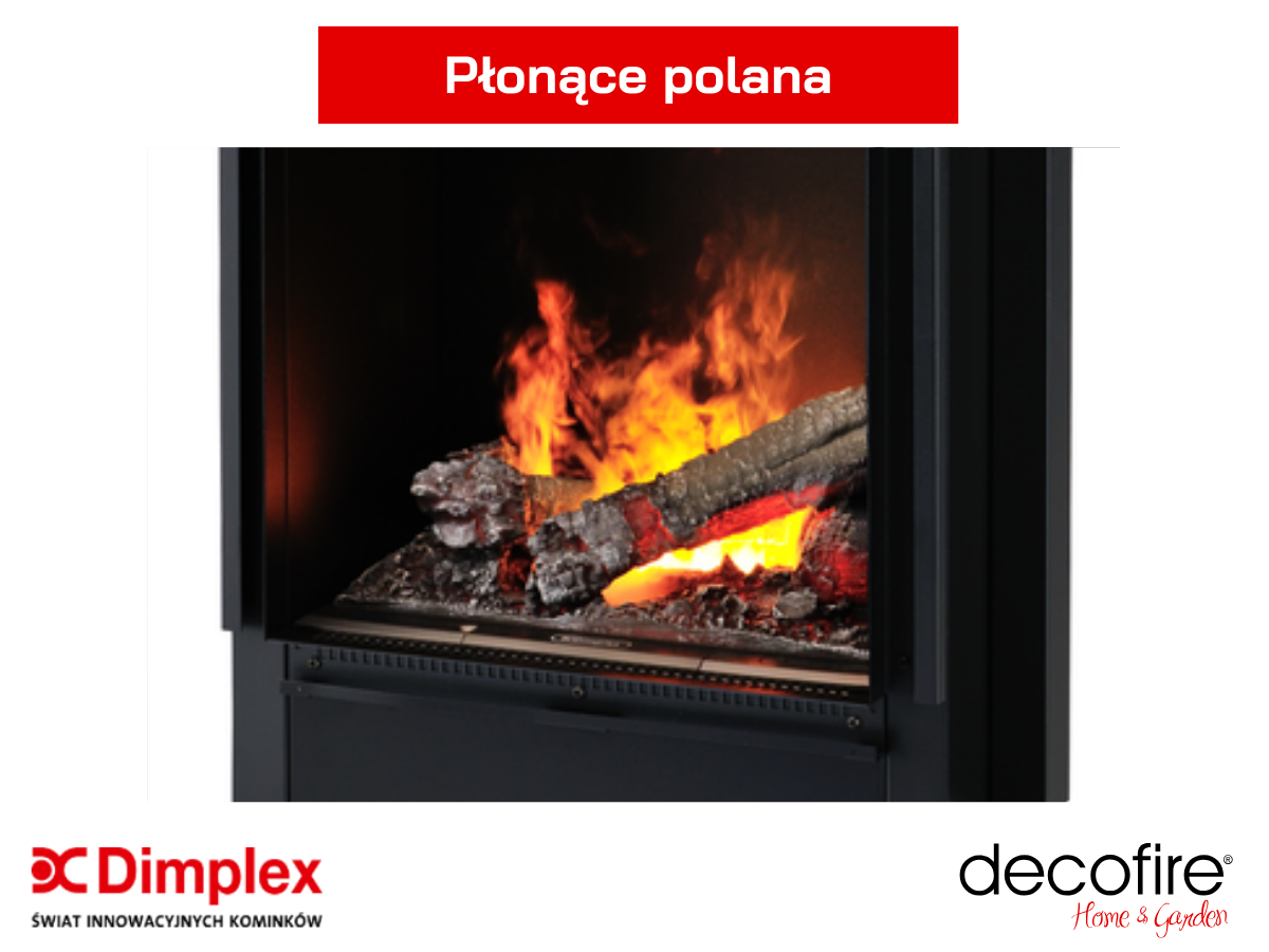 Dimplex wkład kominkowy 3D Engine 68 / 400 – płonące polana