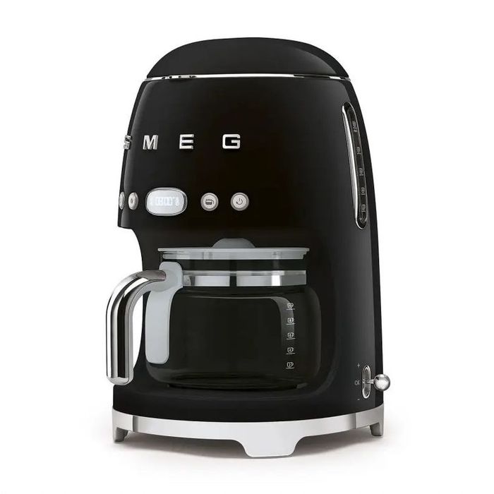 Ekspres przelewowy 50's style Czarny Smeg (DCF02BLEU)