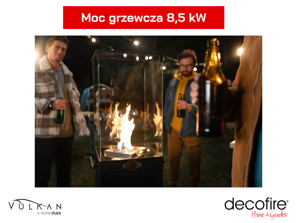 Moc grzewcza 8,5 kW